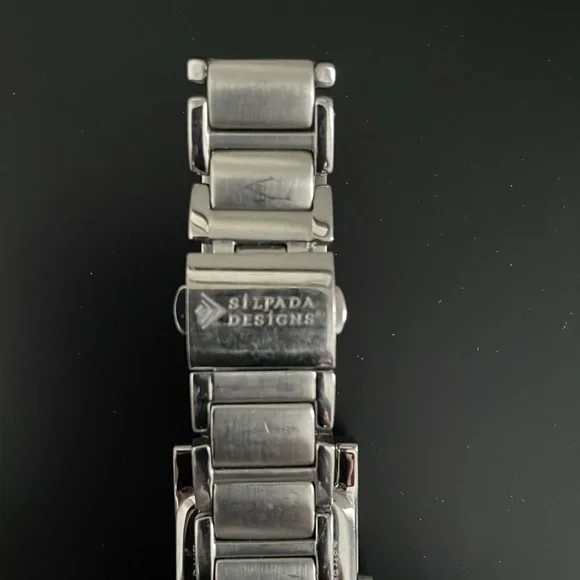 Silpada Retired Boxy Statement Watch